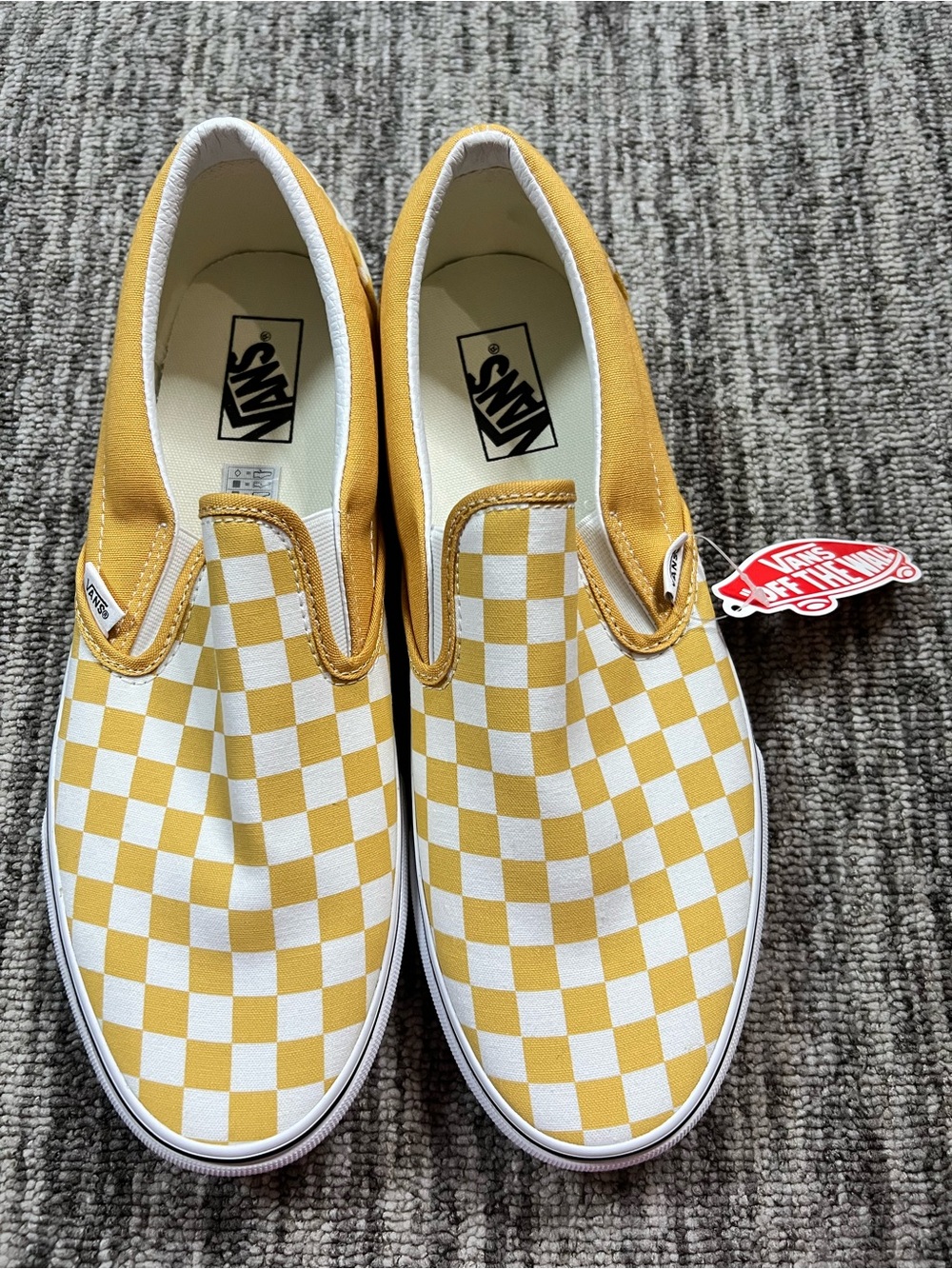 Mens Vans Classic Slip-On Checkerboard Size 11 - Picture 7 of 9